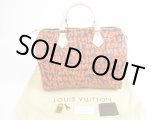 Photo: LOUIS VUITTON Monogram Leather Graffiti Orange Hand Bag Purse Speedy30 #5718