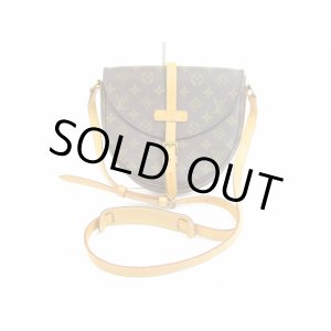 Photo: LOUIS VUITTON Monogram Leather Brown Messenger&Cross-body Bag Chantilly MM #5720