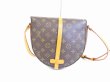 Photo2: LOUIS VUITTON Monogram Leather Brown Messenger&Cross-body Bag Chantilly MM #5720