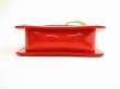 Photo5: LOUIS VUITTON Vernis Patent Leather Red Cross-body Bag Purse Mott #5731