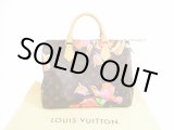 Photo: LOUIS VUITTON Limited Monogram Rose Leather Brown Hand Bag Speedy30 #5732