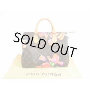 Photo: LOUIS VUITTON Limited Monogram Rose Leather Brown Hand Bag Speedy30 #5732