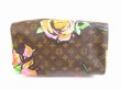 Photo5: LOUIS VUITTON Limited Monogram Rose Leather Brown Hand Bag Speedy30 #5732