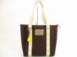 Photo1: LOUIS VUITTON Cup Canvas Brown Tote&Shoppers Bag Antigua Cabas MM #5736