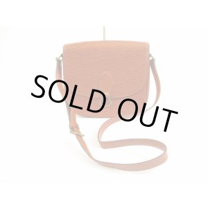 Photo: LOUIS VUITTON Epi Leather Brown Cross-body Bag Saint Cloud GM #5741