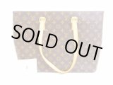 Photo: LOUIS VUITTON Monogram Leather Brown Tote&Shoppers Bag Luco #5773