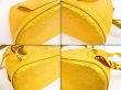 Photo6: LOUIS VUITTON Epi Leather Yellow Backpack Bag Purse Gobelins #5774