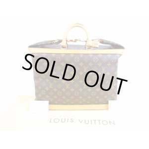 Photo: LOUIS VUITTON Monogram Leather Brown Duffle Bag Hand Bag Cruiser Bag 45 #5809