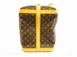 Photo3: LOUIS VUITTON Monogram Leather Brown Duffle Bag Hand Bag Cruiser Bag 45 #5809