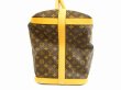 Photo4: LOUIS VUITTON Monogram Leather Brown Duffle Bag Hand Bag Cruiser Bag 45 #5809