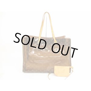 Photo: LOUIS VUITTON Monogram Brown Vinyl Tote&Shoppers Bag Cabas Cruise #5887