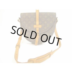Photo: LOUIS VUITTON Monogram Leather Brown Cross-body Bag Chantilly GM #5889