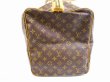 Photo4: LOUIS VUITTON Monogram Leather Brown Duffle&Gym Bag Sac Souple 55 #5895