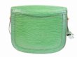 Photo2: LOUIS VUITTON Epi Leather Green Cross-body Bag Saint Cloud GM #5899