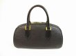 Photo1: LOUIS VUITTON Epi Leater Black Hand Bag Purse Jasmine #5909