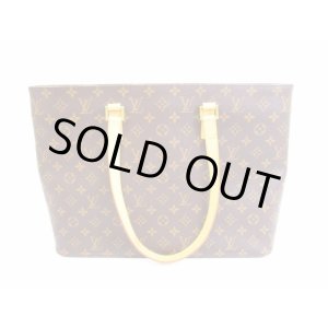 Photo: LOUIS VUITTON Monogram Leather Brown Tote&Shoppers Bag Luco #5910