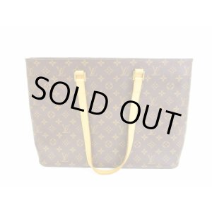 Photo: LOUIS VUITTON Monogram Leather Brown Tote&Shoppers Bag Luco #5911