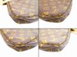 Photo6: LOUIS VUITTON Monogram Leather Brown Accessories Pouch Pochette #5916