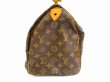 Photo4: LOUIS VUITTON Monogram Leather Brown Hand Bag Purse Speedy35 #5917