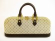 Photo1: LOUIS VUITTON Monogram Mini Canvas Khaki Hand Bag Purse Alma Long #5919