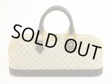 Photo: LOUIS VUITTON Monogram Mini Canvas Khaki Hand Bag Purse Alma Long #5919