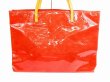 Photo2: LOUIS VUITTON Vernis Red Patent Leather Tote&Shoppers Bag Reade GM #5930