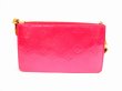 Photo2: LOUIS VUITTON Vernis Patent Leather Pink Accessories Pouch Lexington #5935