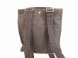 Photo2: HERMES Canvas Her Line Grays Backpack Bag MM w/Lock and Keys #5947