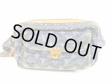 Photo: LOUIS VUITTON Monogram Denim Blue Fanny&Waist Packs Bum Bag #5953