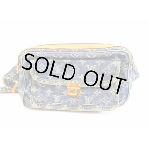 Photo: LOUIS VUITTON Monogram Denim Blue Fanny&Waist Packs Bum Bag #5953