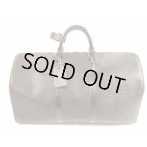 Photo: LOUIS VUITTON Epi Leather Black Duffle&Gym Bag Hand Bag Keepall 50 #5956