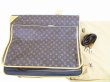 Photo2: LOUIS VUITTON Monogram Leather Brown Garment Bag Suit Carrier w/Strap #5959