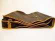 Photo4: LOUIS VUITTON Monogram Leather Brown Garment Bag Suit Carrier w/Strap #5959