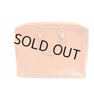 Photo: LOUIS VUITTON Epi Leather Brown Briefcases Business Case Voyage #5960