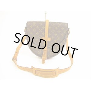 Photo: LOUIS VUITTON Monogram Leather Brown Cross-body Bag Chantilly GM #5964