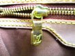 Photo9: LOUIS VUITTON Monogram Leather Brown Tote Bag Batignolles Vertical #5965