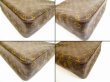 Photo6: LOUIS VUITTON Monogram Leather Brown Shoulder Bag Purse Looping GM #5972