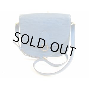 Photo: LOUIS VUITTON Epi Leather Blue Cross-body Bag Saint Cloud GM #5980