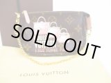 Photo: LOUIS VUITTON Monogram Leather Brown Mini Accessories Chain Pouch #6002