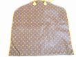 Photo2: LOUIS VUITTON Monogram Leather Brown Garment Bag Suit Carrier Luggage #6006