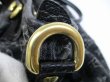 Photo11: LOUIS VUITTON Monogram Denim Black Hand Bag w/Strap Neo Cabby GM #6013