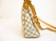 Photo3: LOUIS VUITTON Azur Leather White Messenger&Cross-body Bag Siracusa MM #6023