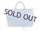 Photo: LOUIS VUITTON Epi Leather Blue Hand Bag Purse Speedy30 #6025