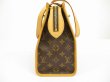 Photo4: LOUIS VUITTON Monogram Leather Brown Tote&Shoppers Bag Popincourt Haut #6037