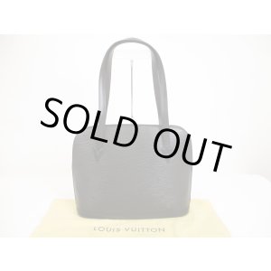 Photo: LOUIS VUITTON Epi Leather Black Tote&Shoppers Bag Purse Lussac #6045