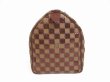 Photo3: LOUIS VUITTON Damier Leather Sequins Brown Hand Bag Purse Speedy30 #6048