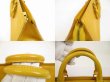 Photo7: LOUIS VUITTON Epi Leather Yellow Hand Bag Purse Sac Triangle #6069