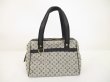 Photo1: LOUIS VUITTON Monogram Mini Canvas Blue Hand Bag Purse Josephine PM #6093