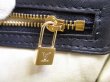 Photo11: LOUIS VUITTON Monogram Mini Canvas Blue Hand Bag Purse Josephine PM #6093