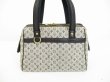 Photo2: LOUIS VUITTON Monogram Mini Canvas Blue Hand Bag Purse Josephine PM #6093